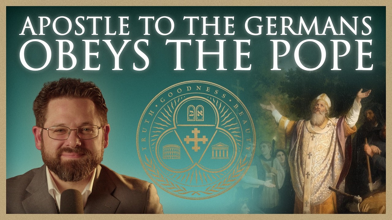 Papal Snapshot: St. Boniface (Apostle to the Germans) on Obedience to the Pope | Ep. 76 – Eternal Christendom (with Joshua Charles)